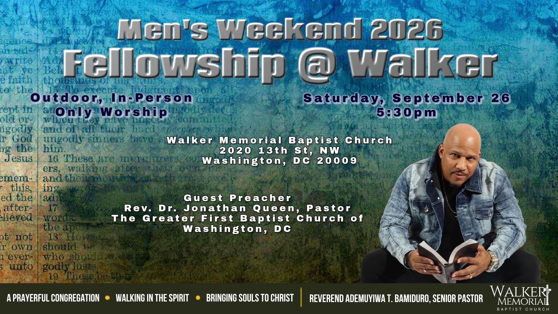 Mens Fellowship at Walker